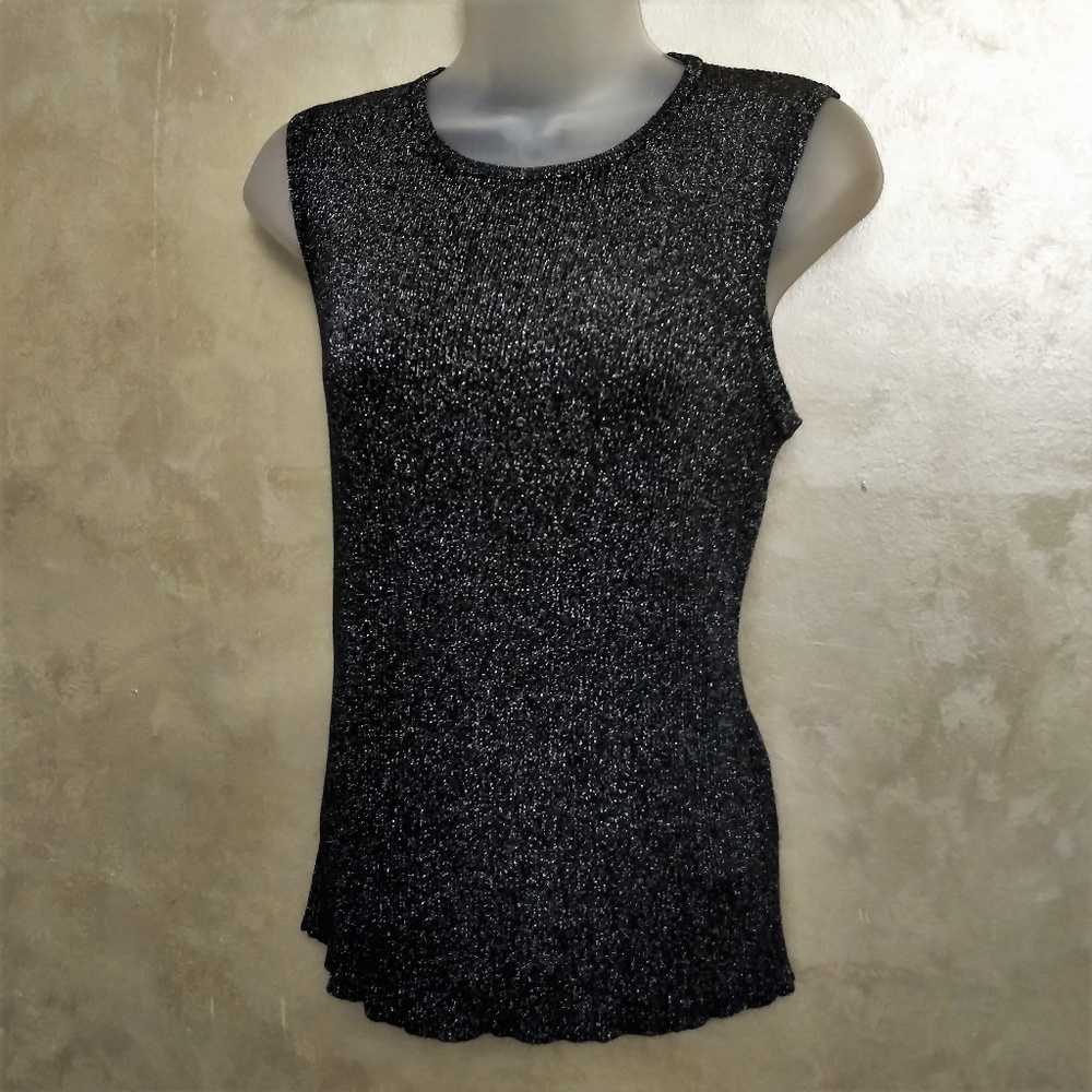 Sparkly Silk Sweater by Casual Corner EUC L